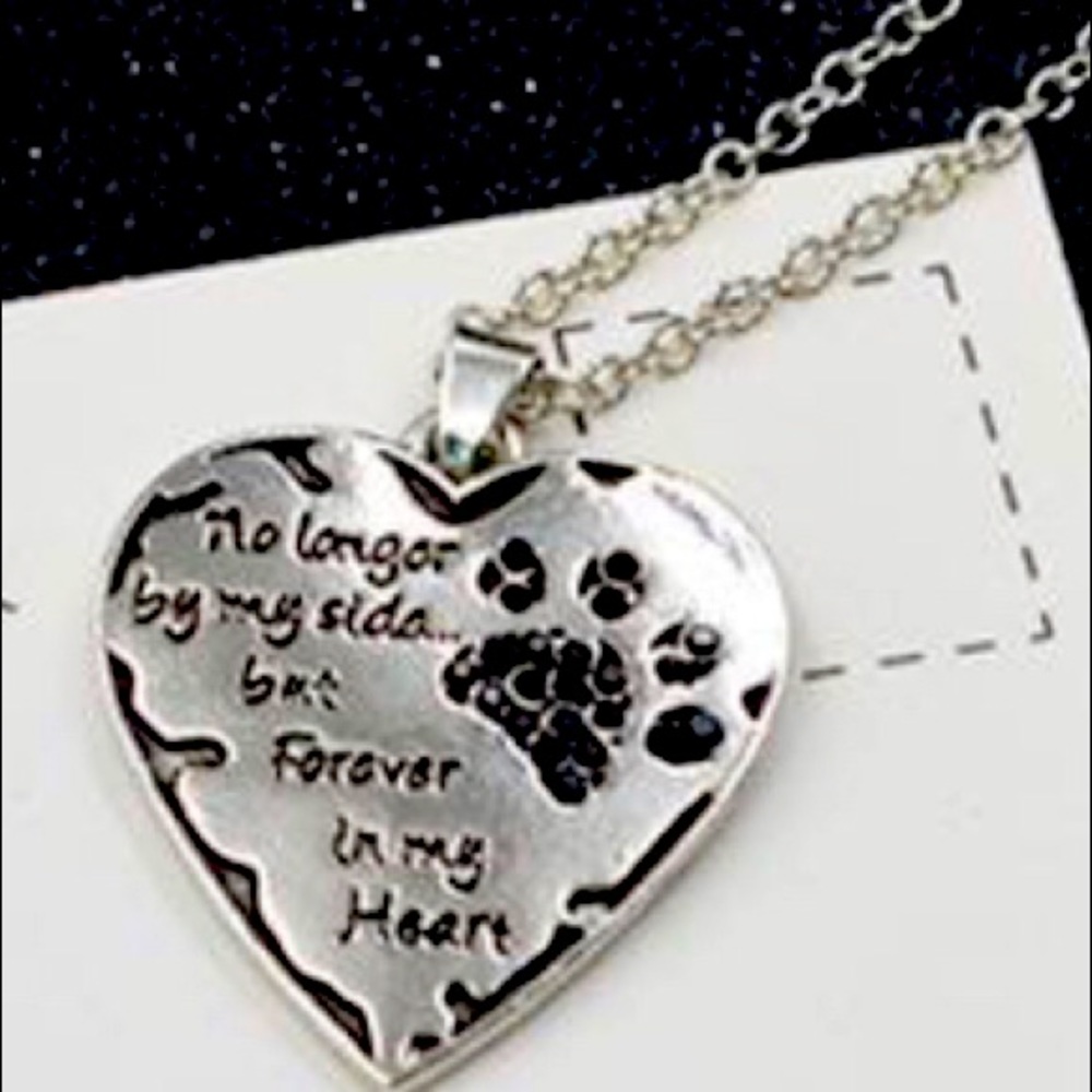 💔🐾 New Loss of Pet Memorial Necklace